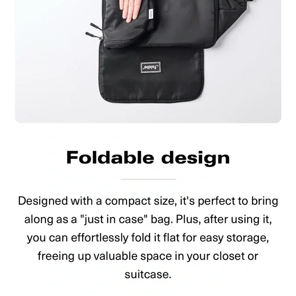 Foldie Versatile Crossbody Bag with Multiple Features. - Picture 8 of 8